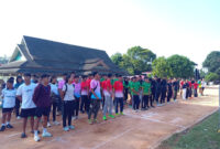 Pengprov PASI Jambi resmi membuka Kejurprov Atletik Jambi 2026 di Stadion Mini Kota Jambi pada Jumat (17/7).(poto: bicarajambi.com).