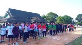 Pengprov PASI Jambi resmi membuka Kejurprov Atletik Jambi 2026 di Stadion Mini Kota Jambi pada Jumat (17/7).(poto: bicarajambi.com).