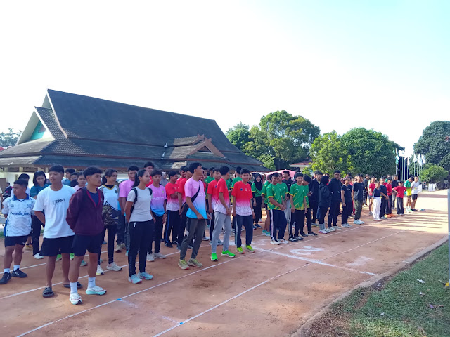 Pengprov PASI Jambi resmi membuka Kejurprov Atletik Jambi 2026 di Stadion Mini Kota Jambi pada Jumat (17/7).(poto: bicarajambi.com).