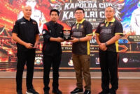 Polda Jambi menggelar Seremoni E-Sport Kapolda Cup 2026 di Gedung Siginjai Lantai III Mapolda Jambi, Sabtu.(poto: infojambi.com).
