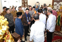 Universitas Jambi resmi menggelar agenda Munas BEM SI 2026 ke-XIX di Auditorium kampus setempat pada Senin (27/7/2026).(poto: infojambi.com).