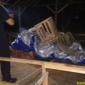 Aparat kepolisian menggerebek sebuah arena judi sabung ayam di Desa Baru Air Hangat, Kabupaten Kerinci.(poto: jambitv.co).