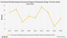 Prevalensi ketidakcukupan pangan di Kabupaten Bungo naik menjadi 8,16 persen pada 2025.( poto : halojambi.com).