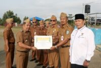 Pemerintah Kabupaten Kerinci memberikan apresiasi tinggi terhadap pengelolaan zakat ASN Kabupaten Kerinci pada pelaksanaan apel gabungan.(poto: istimewa).