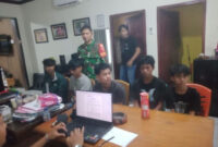 Polres Sarolangun menerima kedatangan kelima warga Suku Anak Dalam (SAD) tersebut pada Minggu (30/8).(poto: istimewa).