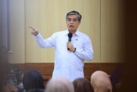 Menteri Ketenagakerjaan Yassierli menyampaikan arah baru pengelolaan K3 tersebut saat meninjau Balai K3 Bandung pada Jumat, 7 Agustus 2026.(poto: istimewa).