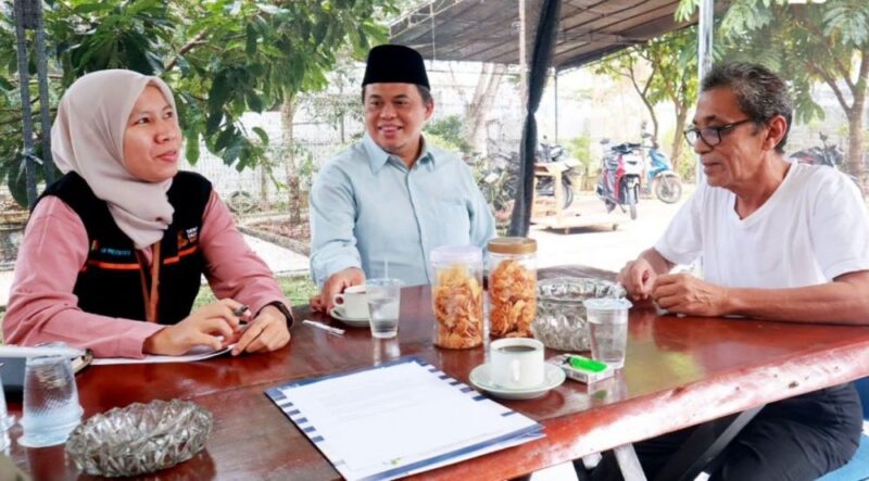 Wakil Bupati Batang Hari H. Bakhtiar, S.P. saat mengikuti pelaksanaan Sensus Ekonomi 2026 (SE2026), Jumat (14/8/2026).(poto: jambiprima.com)