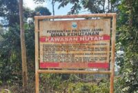 Tim gabungan menemukan dugaan perambahan hutan PT WKS seluas 10 hektare di Batang Hari.(poto: jambiprima.com).
