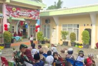Siswa TK IT Al Azka Kota Jambi tampil percaya diri mengenakan busana pahlawan nasional untuk menyambut kemeriahan HUT Kemerdekaan RI ke-81.(poto: jamberita.com).