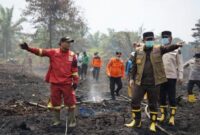Kualitas udara Muaro Jambi mengalami penurunan sangat signifikan hingga masuk dalam kategori tidak sehat pada Minggu malam (23/8/2026).(poto: istimewa).