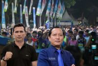 Universitas Baiturrahim Jambi mengirimkan delegasi akademis untuk mengikuti ajang Presisi Merdeka Run 2026 di Kota Jambi.(poto: jamberita.com).