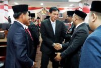 Bupati Batang Hari, Mhd Fadhil Arief, menghadiri Rapat Paripurna DPRD Batang Hari pada Jumat (14/8/2026).(poto: jamberita.com).