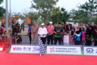 Wagub Jambi lepas Fun Run dalam rangka memperingati Hari Ulang Tahun (HUT) Republik Indonesia ke-81 pada Minggu (16/08/2026) pagi.(poto: jamberita.com).