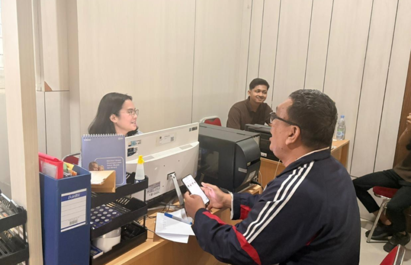 Kantor Wilayah Kementerian Hukum Jambi mematangkan persiapan pembukaan Loket Layanan Pencetakan Sertifikat Apostille Fast Track pada Jumat (28/8/2026).(poto: istimewa).