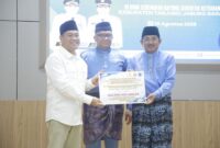 Penyerahan program CSR PetroChina Jabung ini berlangsung secara simbolis pada Senin (10/08/2026) saat momen HUT Tanjab Barat ke-61.(poto: jamberita.com).