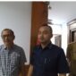 Ketua DPRD Tebo Khalis Mustiko didampingi Waka I DPRD Tebo dan asisten III Setda Tebo Himawan Susanto.(poto: jambiprima.com).