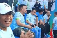 Wakil Bupati Merangin H A Khafid meramaikan ajang Presisi Merdeka Run 2026.(poto: meranginkab.go.id).
