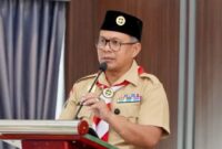 
POPULER 24 JAM
POPULER 7 HARI
1
Calon Paskibraka Tebo Mulai Dikarantina, Pengukuhan Dijadwalkan 15 Agustus
2
Karhutla Gambut 3 Hari, Gubernur Jambi Turun Langsung Padamkan Api
3
Satgas TMMD Angkat Tandon 5.300 Liter untuk Air Bersih Warga Tanjung Agung
4
Mustaharudin: Kemerdekaan Harus Diisi dengan Semangat Membangun Jambi
5
Jelang 17 Agustus, Akbar Distro Bungo Perbarui Stok, Kaos Oversize Paling Laris
Home ADVERTORIAL  Wabup Tebo Lepas Kontingen Pramuka Ikuti Jambore Nasional

Wabup Tebo Lepas Kontingen Pramuka Ikuti Jambore Nasional
Senin, 10 Agustus 2026 - 14:01:47 WIB - Dibaca: 13 kali

Wakil Bupati Tebo Nazar Efendi saat memberikan arahan kepada Kontingen Gerakan Pramuka Kwarcab Tebo sebelum mengikuti Jambore Nasional di Pendopo Rumah Dinas Bupati Tebo, Minggu (9/8/2026). Foto: Subahan
Wakil Bupati Tebo Nazar Efendi saat memberikan arahan kepada Kontingen Gerakan Pramuka Kwarcab Tebo sebelum mengikuti Jambore Nasional di Pendopo Rumah Dinas Bupati Tebo, Minggu (9/8/2026).(poto: jambiprima.com).