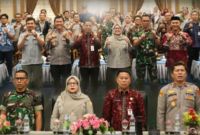 Sekretaris Daerah Kota Sungai Penuh, Alpian, membuka Rapat Koordinasi Percepatan Swasembada Pangan Berbasis Pertanian Modern.(poto: istimewa).