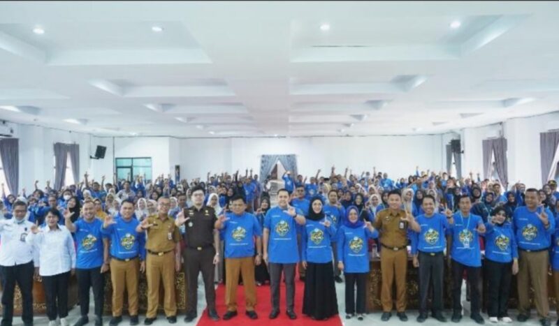 Pelatihan Bantuan Operasional Satuan Pendidikan Tahun 2026 di Aula Kantor Bupati Merangin pada Senin (31/8).(poto: ist).