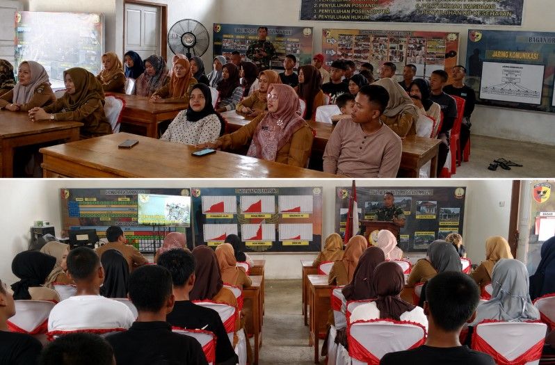 Kegiatan penyuluhan TMMD ke-129 Kodim 0416/Bungo Tebo bersama masyarakat dalam rangka meningkatkan pengetahuan, kesadaran, dan partisipasi masyarakat.(poto: jambiprima.com).