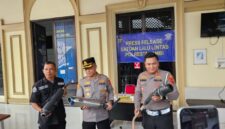 Polresta Jambi menyita 150 sepeda motor balap liar dan knalpot brong sepanjang Agustus 2026.(poto: seriusnews.id).