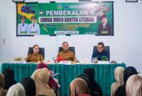 Bupati Sarolangun membuka Lomba Video Konten Literasi Tahun 2026 di Aula Dinas Perpustakaan dan Arsip Daerah Kabupaten Sarolangun, Senin (3/8/2026).(poto: jambiprima.com).