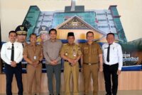 Wakil Gubernur Jambi, Drs. H. Abdullah Sani, M.Pd.I., melakukan kunjungan kerja wagub jambi ke Rumah Sakit Umum Daerah (RSUD) Raden Mattaher Jambi pada Selasa (4/8).(poto: jambilink.id).