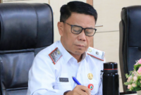 Sekretaris Daerah Alpian memimpin rapat forum kemitraan JKN Sungai Penuh pada Rabu, 26 Agustus 2026.(poto: istimewa).