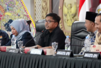 KPU RI menggelar Rapat Koordinasi Fasilitasi Penggantian Antarwaktu Anggota DPRD Provinsi dan Kabupaten/Kota Se-Jawa Tengah di Semarang pada Minggu (23/8/2026).(poto: istimewa).