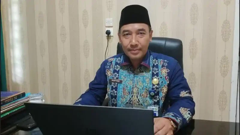 Kepala Badan Kepegawaian dan Pengembangan Sumber Daya Manusia Daerah (BKPSDMD) Kota Jambi, Rizalul Fikri.(poto: tribunjambi.com).