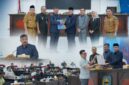 Bupati Kerinci Monadi menyampaikan pendapat akhir Pemerintah Kabupaten Kerinci terhadap pandangan umum fraksi DPRD terkait KUA PPAS APBD 2027.(poto: istimewa).