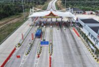 Ilustrasi PT Hutama Karya akan memberlakukan tarif Tol Bayung Lencir Simpang Ness dalam waktu dekat.(poto: arsip).
