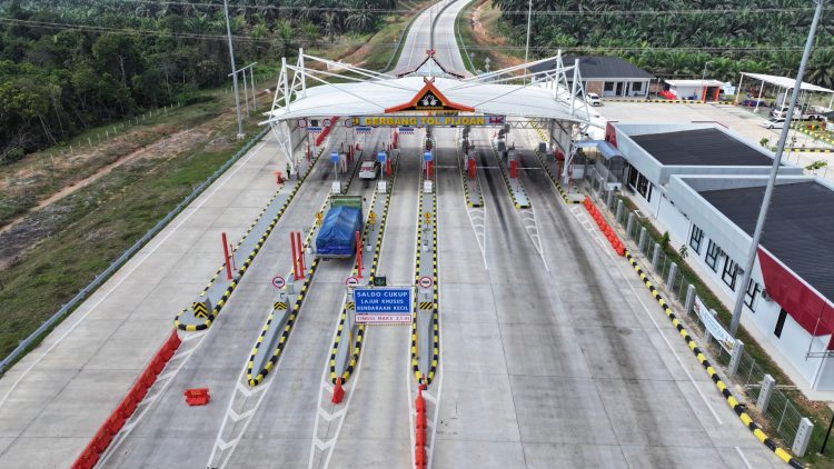 Ilustrasi PT Hutama Karya akan memberlakukan tarif Tol Bayung Lencir Simpang Ness dalam waktu dekat.(poto: arsip).