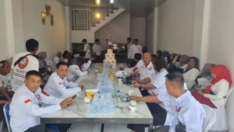 DPD PRI Jambi genjot konsolidasi organisasi secara masif saat merayakan ulang tahun pertamanya di kawasan CitraLand Kota Baru, Jambi, Sabtu (8/8/2026).(poto: jambione.com).