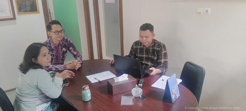 Tim Barang Milik Negara yang Melati Yuliana Lature pimpin mengikuti seluruh tahapan pelaksanaan lelang tersebut di Kota Jambi pada Kamis, 6 Agustus 2026.(poto: jambilink.id).