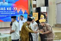 Pemerintah Kota Jambi menggelar peringatan Hari Veteran Nasional Jambi ke-77 di Aula Griya Mayang, Rumah Dinas Wali Kota, Senin (10/8/2026).(poto: jambilink.id).