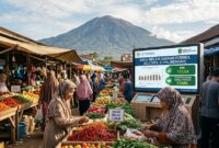 Badan Pusat Statistik merekam laju inflasi tahunan di Kerinci sebesar 3,14 persen dengan Indeks Harga Konsumen mencapai 115,63.( Ilustrasi poto: AI).