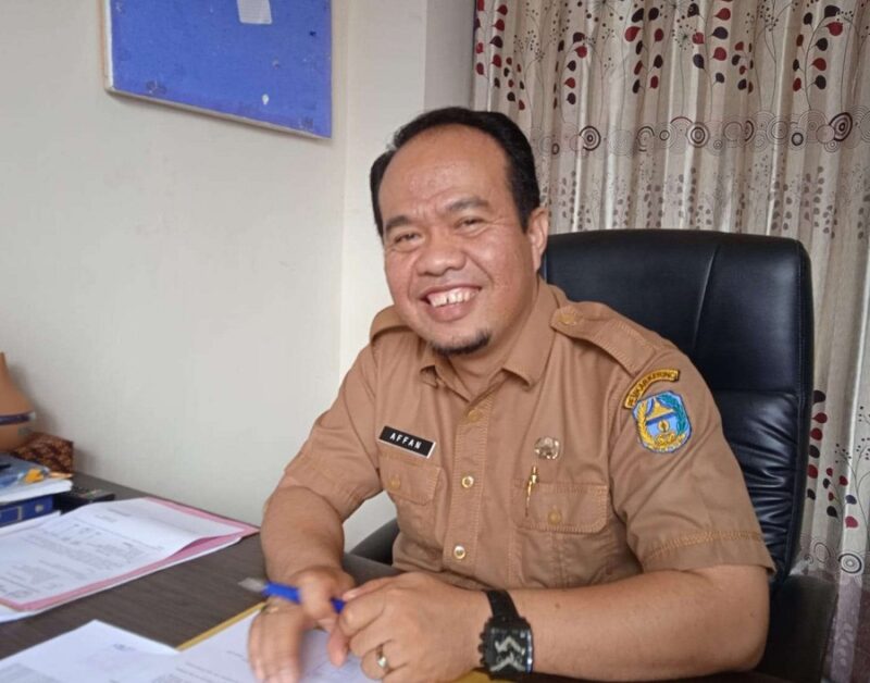 Kepala BKPSDM Kota Sungai Penuh, Affan.(poto: istimewa).