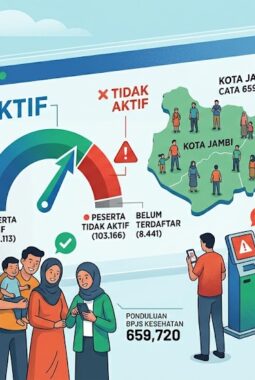 103 Ribu Peserta BPJS Kesehatan Kota Jambi Nonaktif, Pemkot Lakukan Verifikasi Data