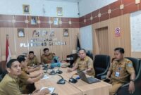 Pemerintah Kabupaten Merangin mengikuti rapat koordinasi nasional bersama Menteri Perumahan dan Kawasan Permukiman (PKP) secara virtual.(poto: meranginkab.go.id).