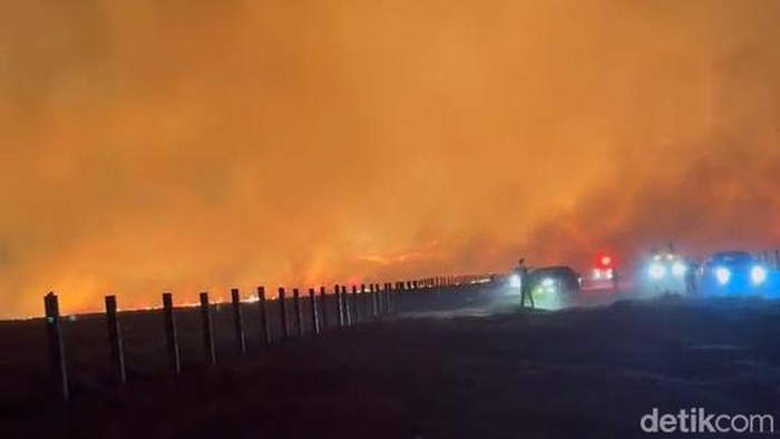 Disporapar Kabupaten Probolinggo memastikan objek wisata sekitar Bromo tetap aman dikunjungi wisatawan.(poto: detik.com).