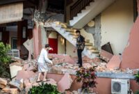 Potret Kerusakan Hotel Usai Gempa Labuan Bajo.(poto: detik.com).