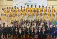 Fakultas Ilmu Kesehatan Universitas Baiturrahim (UBR) Jambi menggelar prosesi Yudisium Tahun Akademik 2025/2026 di Abadi Convention Center (ACC) pada Sabtu (19/9/2026).(poto: jamberita.com).
