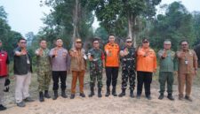 Komandan Resort Militer (Danrem) 042/Gapu Brigjen TNI Nyamin memimpin Rapat Koordinasi (Rakor) Kebakaran Hutan dan Lahan di Kabupaten Tebo.(poto: jamberita.com).