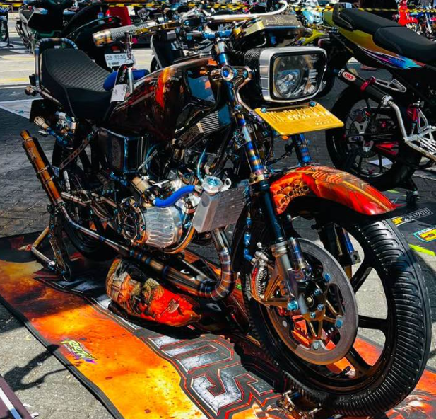 RX King termahal dengan harga Rp 1,5 Miliyar.(poto: istimewa).