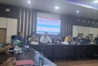 Suasana hearing pembahasan Perubahan KUA-PPAS 2026 Banggar DPRD Kabupaten Merangin bersama TAPD dan OPD.(poto: jambiprima.com).