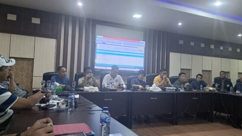 Suasana hearing pembahasan Perubahan KUA-PPAS 2026 Banggar DPRD Kabupaten Merangin bersama TAPD dan OPD.(poto: jambiprima.com).