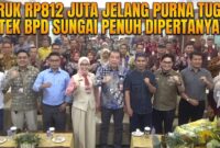 Bimtek BPD Sungai Penuh yang berlangsung di Grand Hotel Kota Jambi.(poto: istimewa).