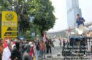 Massa GERAM Jambi menggelar aksi di depan Kementerian Keuangan RI, Jakarta.(poto: jambiprima.com).